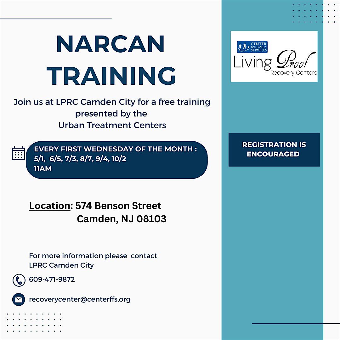 Narcan Training at LPRC Camden City