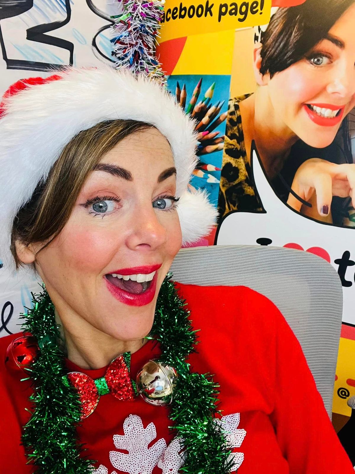 Crackers about Christmas with illustrator\/author Liz Million