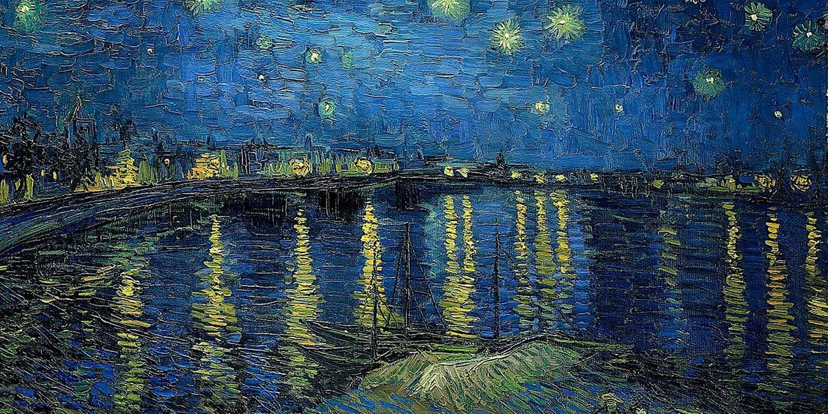 Paint Starry Night over the Rhone! Liverpool