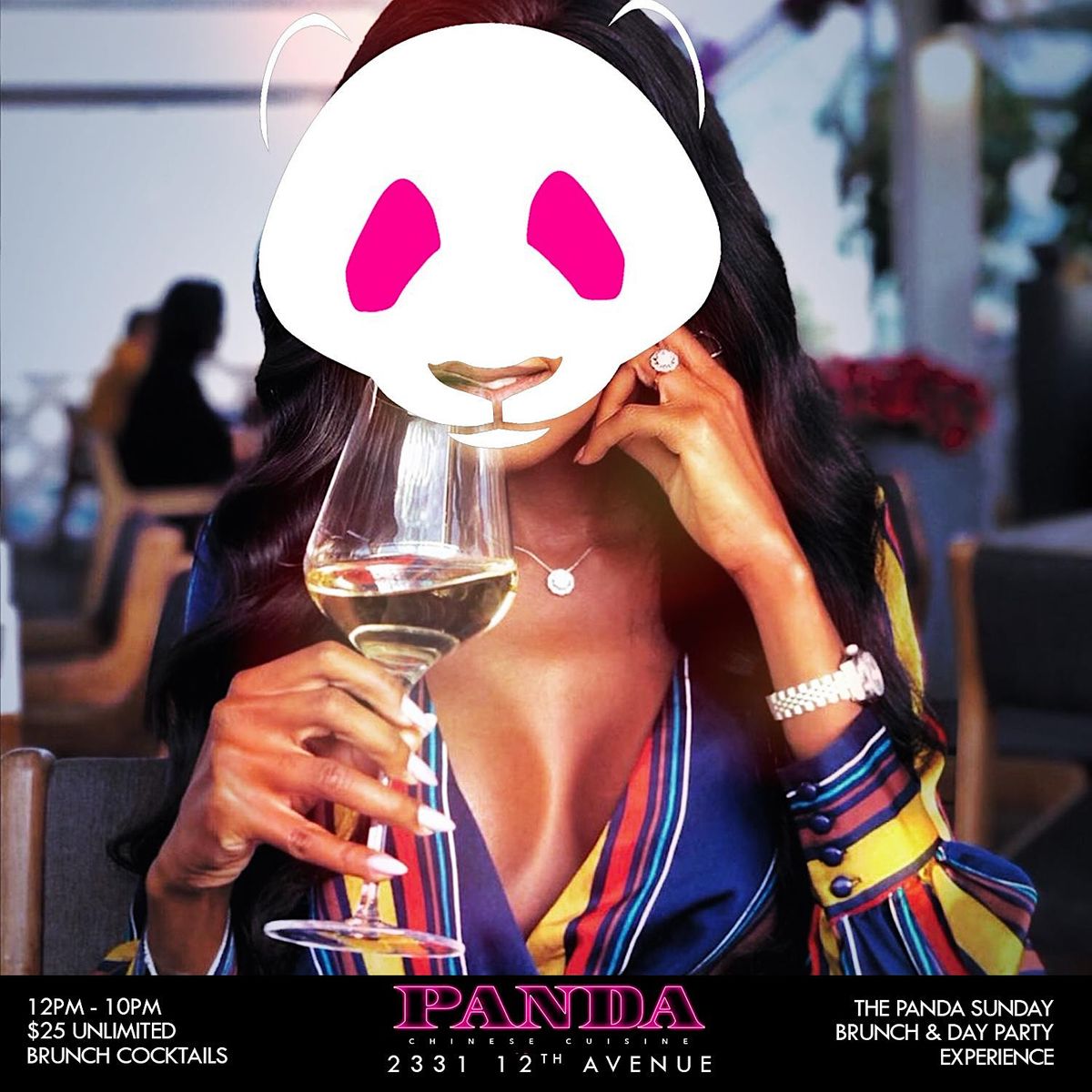 The Panda Sunday Brunch x Day Party Experience w\/ $25 Unlimited Drinks