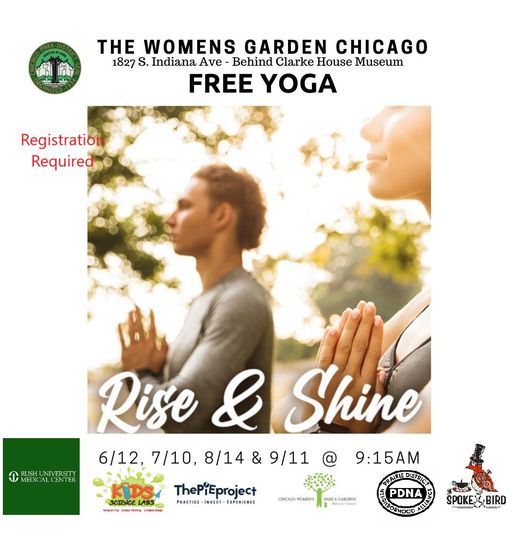 Rise & Shine Yoga at Chicago Women's Park and Gardens - September 11th
