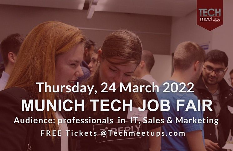 Munich Tech Job Fair By Techmeetups