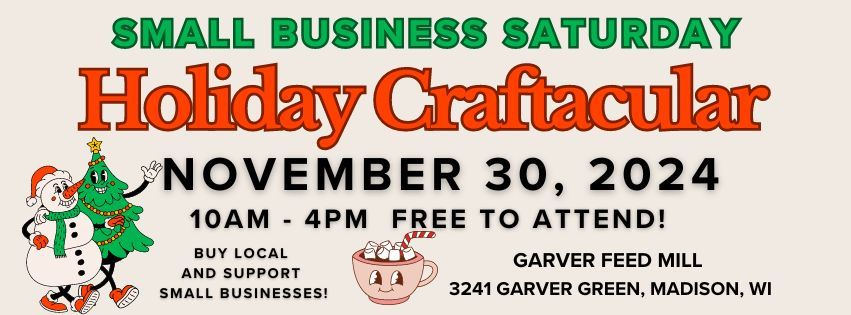 Small Business Saturday Holiday Craftacular