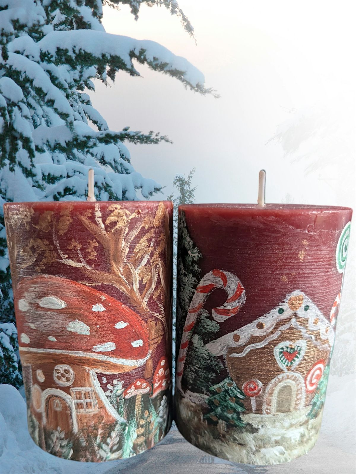 Tapas Tuesdays- 'Christmas Candle Painting'- Sip and Paint with a Twist