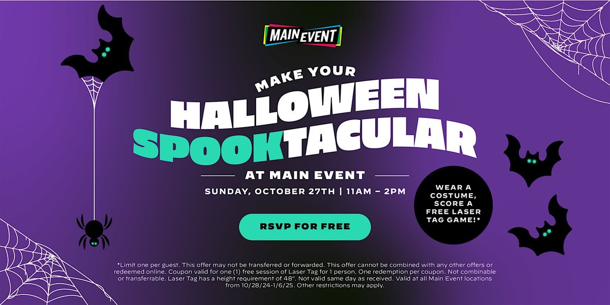 *Main Event Jacksonville Halloween Spooktacular Event*