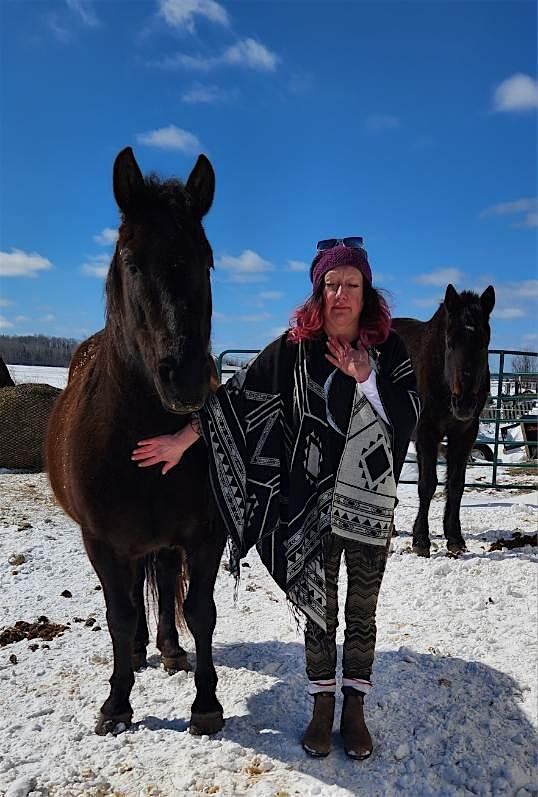 Yoga with horses with Nadine Metson-Weston