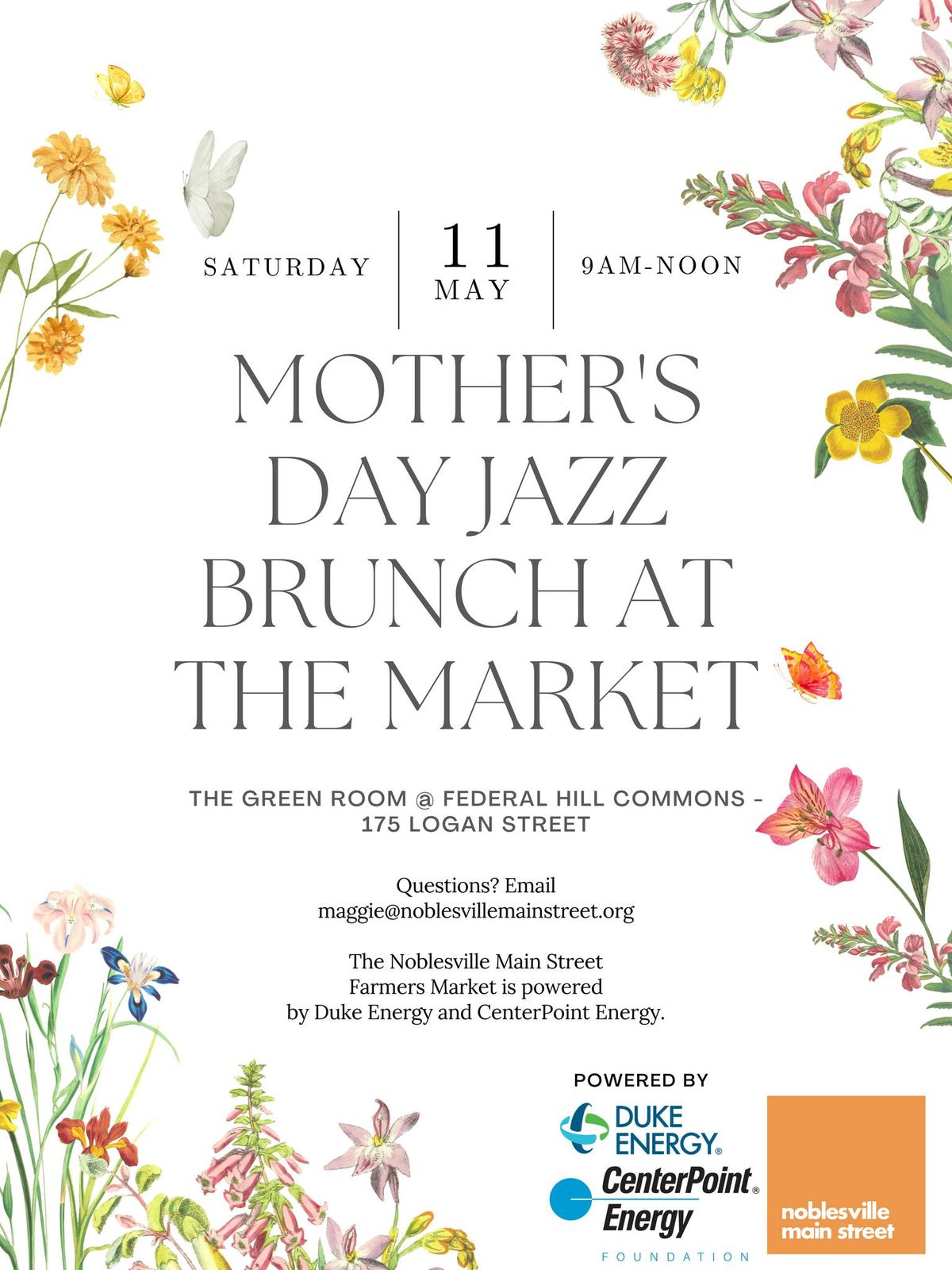 Mother's Day Jazz Brunch at the Market
