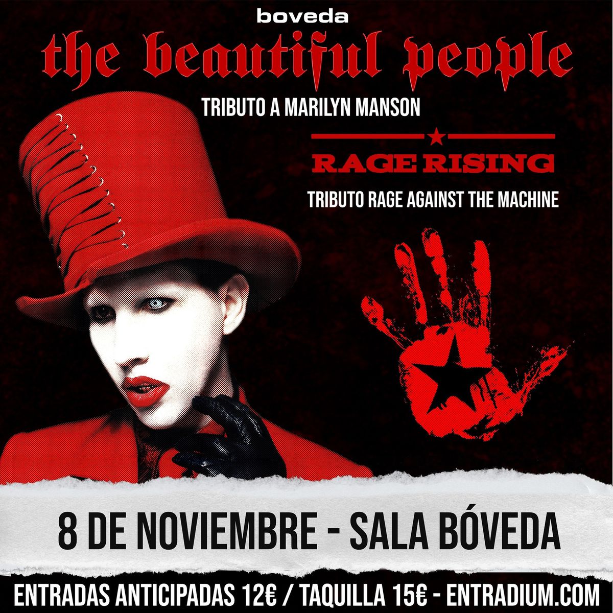 The Beautiful People Live sala b\u00f3veda 