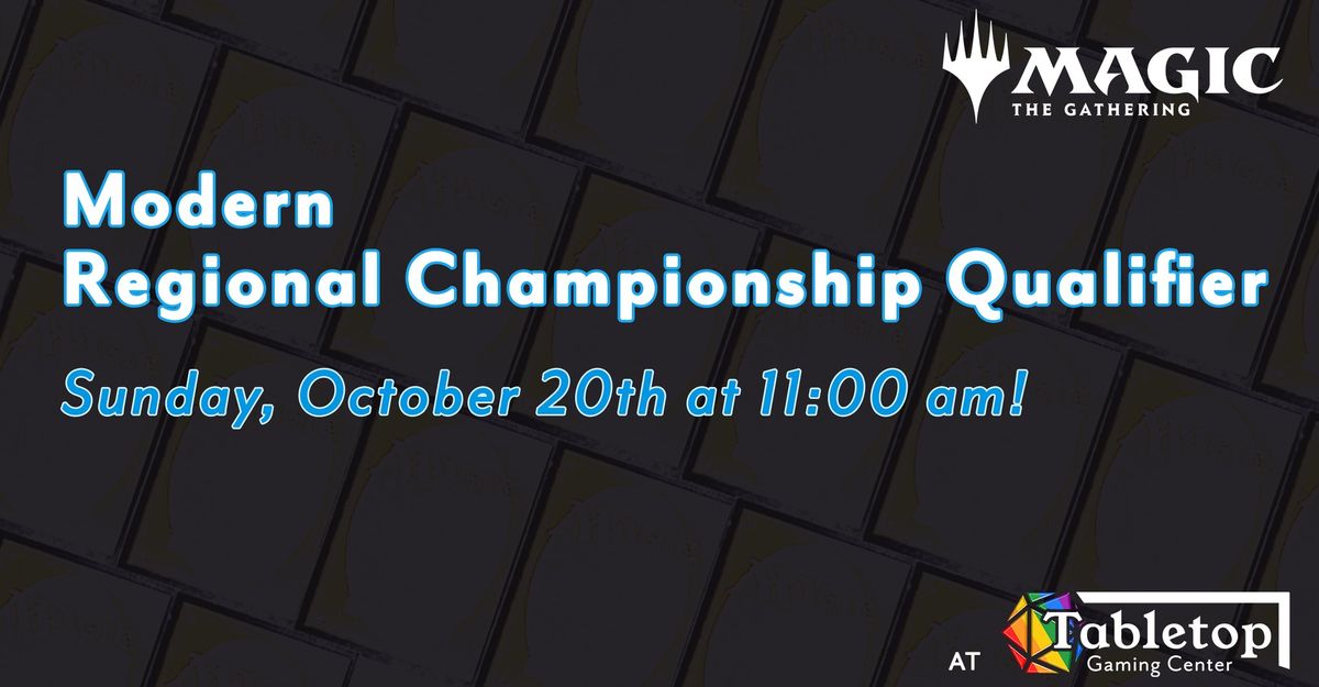 Modern Regional Championship Qualifier