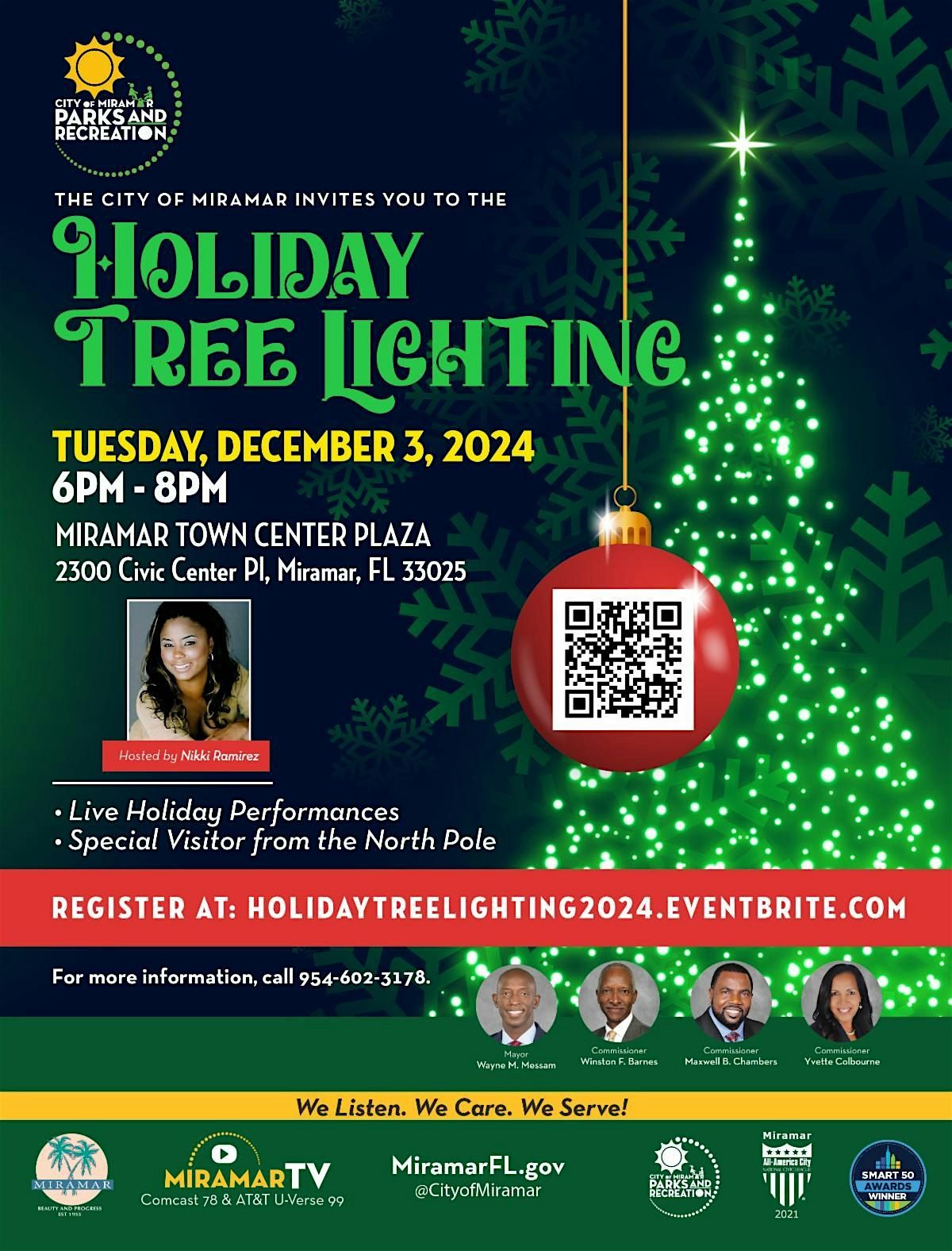 Miramar Holiday Tree Lighting 2024