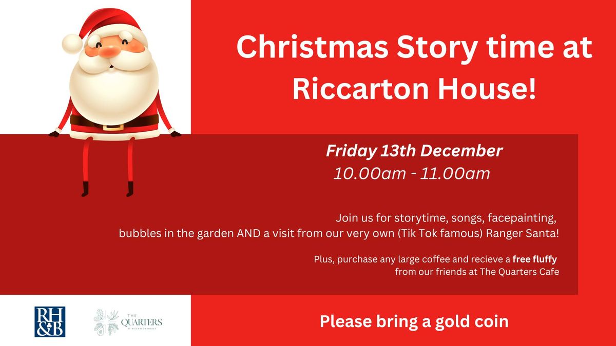 Christmas Storytime at Riccarton House!