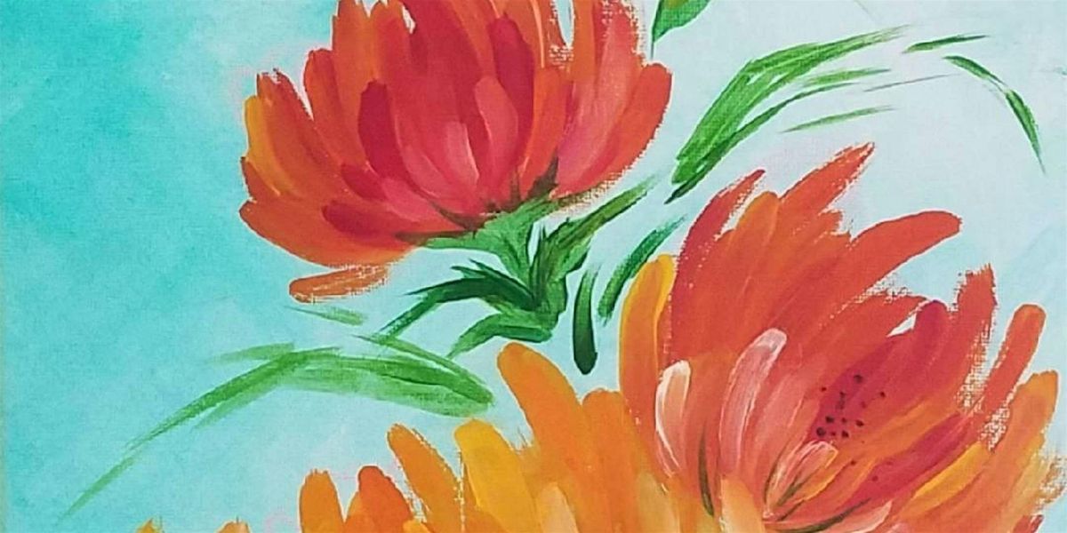 Spring Orange Blossoms - Paint and Sip by Classpop!\u2122