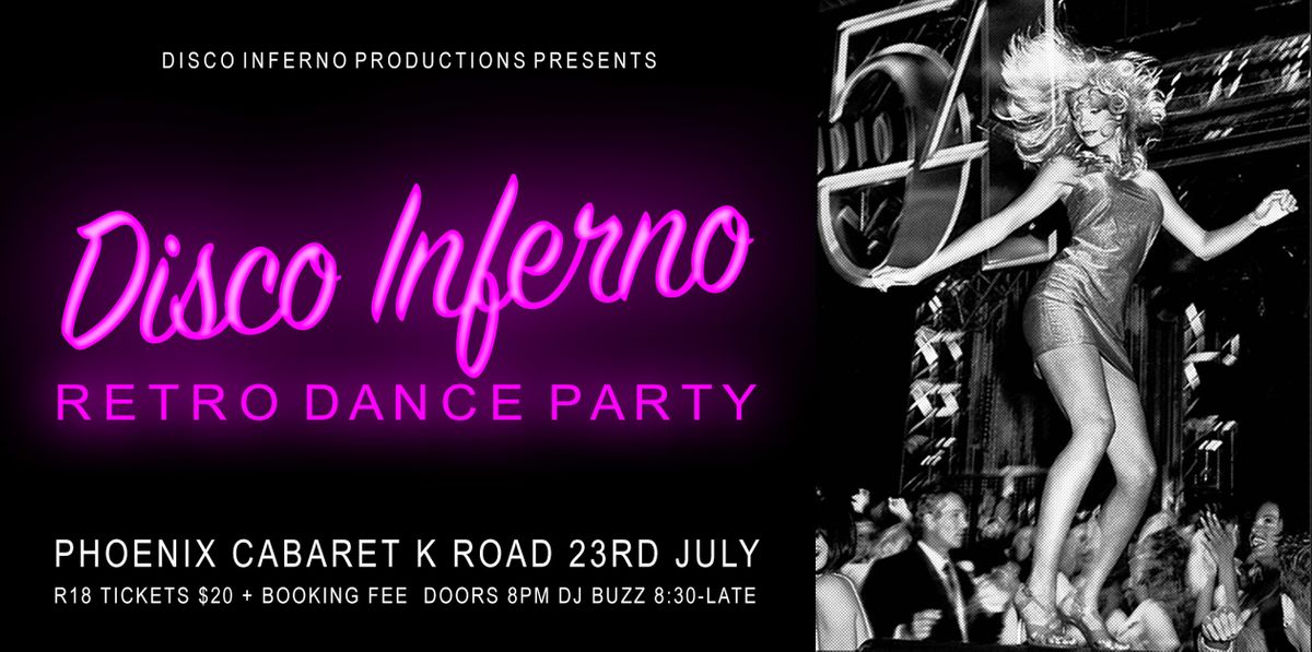 Disco Inferno Retro Dance Party