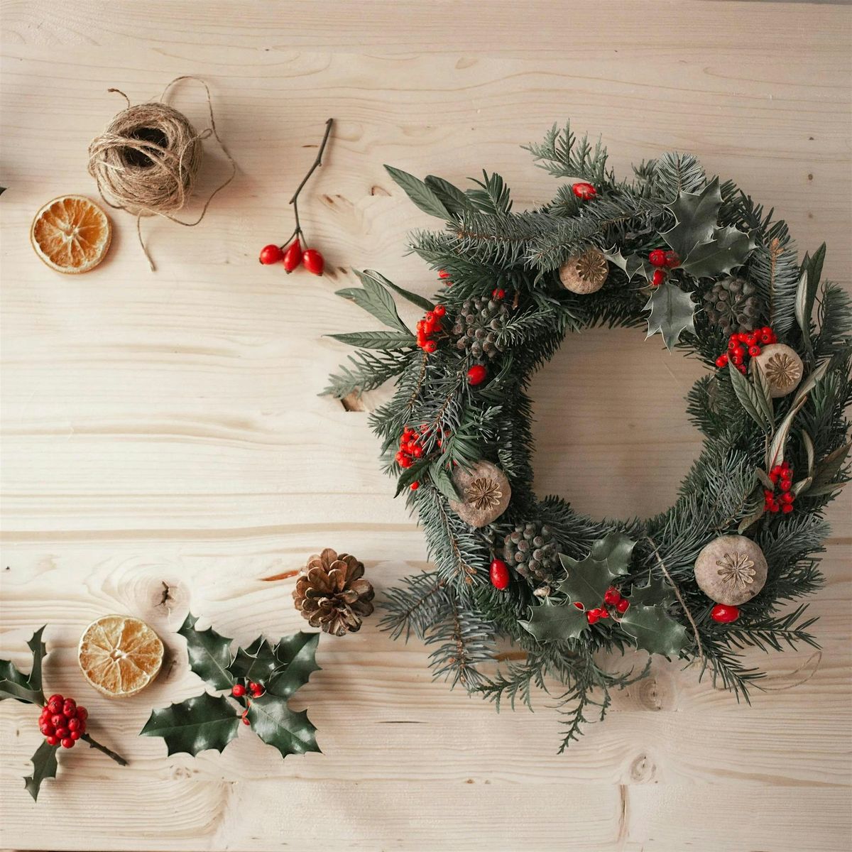 Holiday Wreathmaking with Cookies & Cocoa