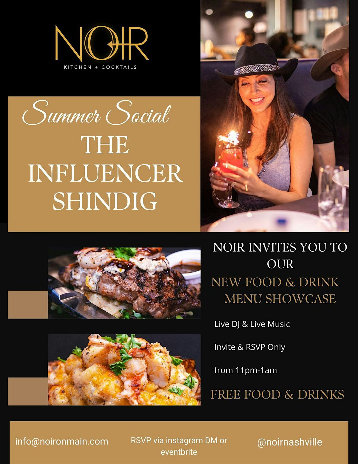 Noir Kitchen & Cocktails | Summer Social