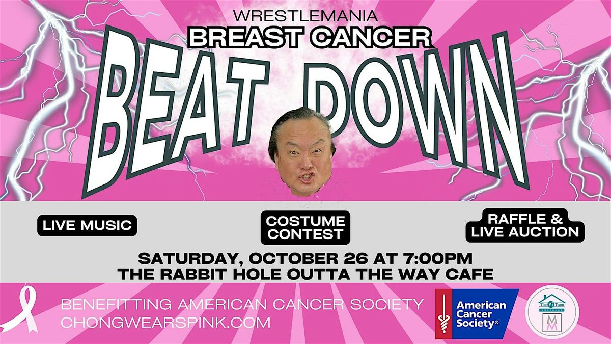 Breast Cancer Beat Down Halloween Party