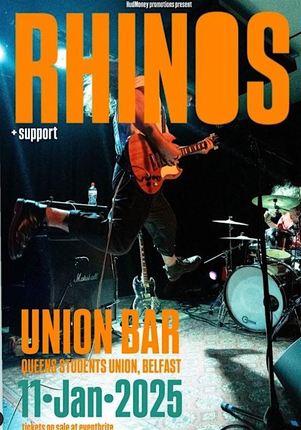 RHINOS (with Sheela & A.N.J.A.)  - QUB Union Bar 11\/1\/25