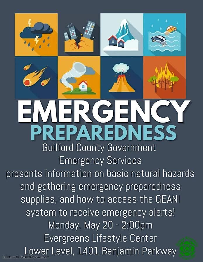 Emergency Preparedness and Using GEANI
