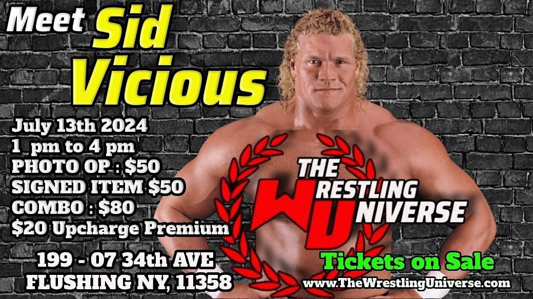 Sid Vicious at The Wrestling Universe