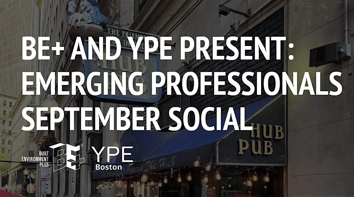 Emerging Professionals September Social with Young Professionals in Energy