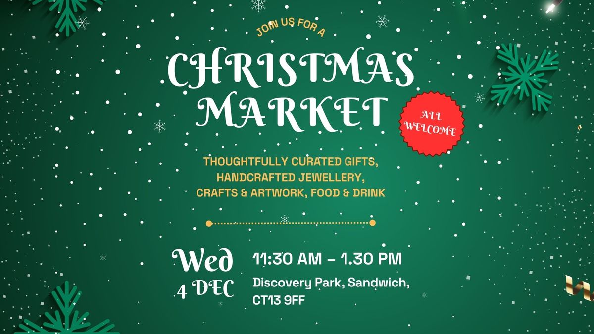 Christmas Market at Discovery Park