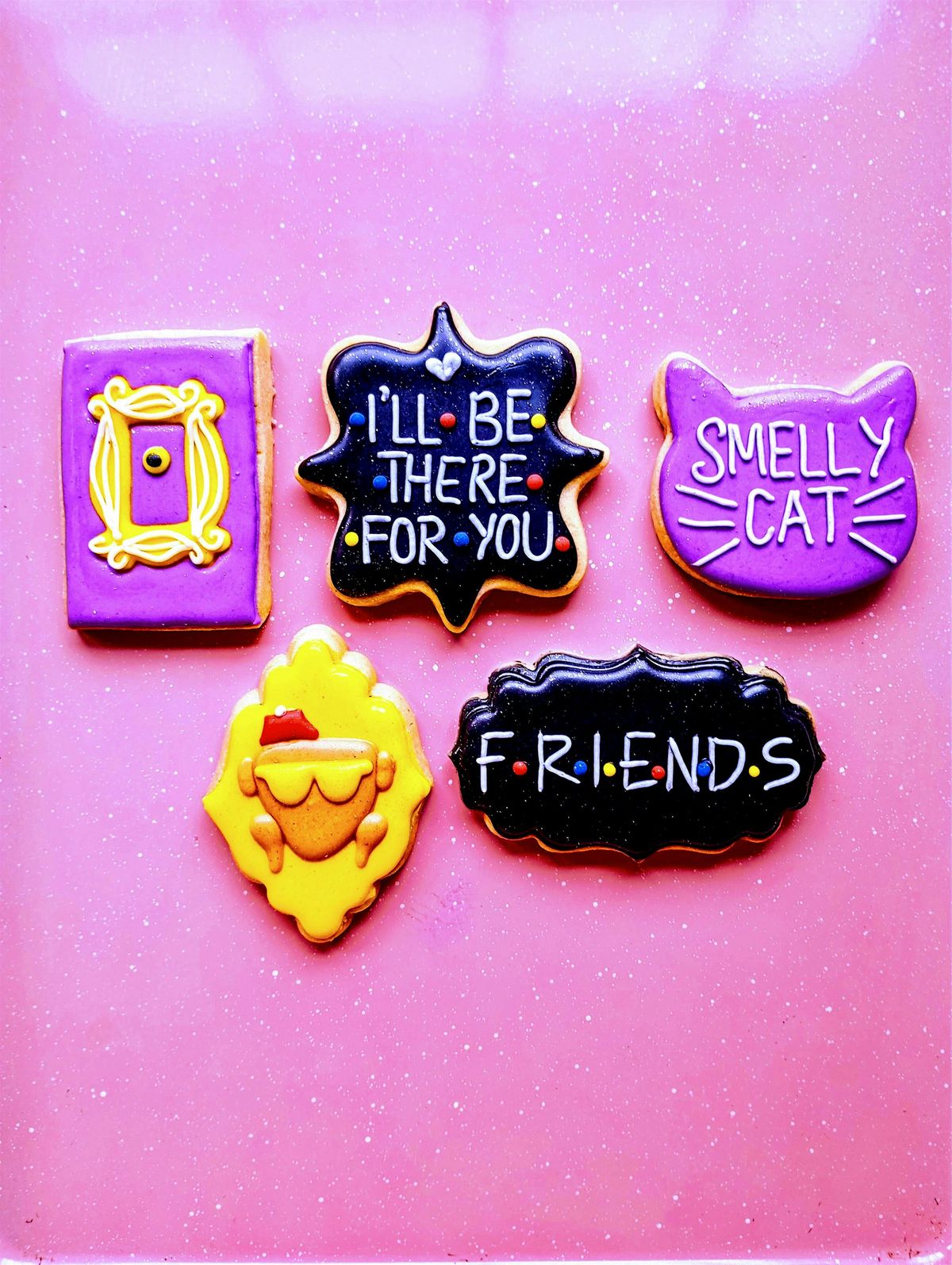 Friends Themed Cookie Decorating Class & Milkshakes!