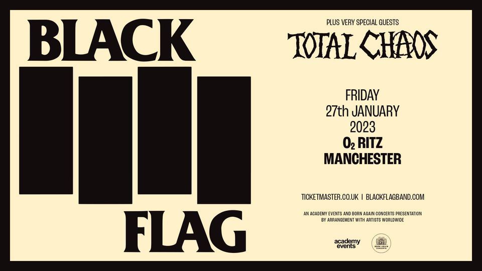 BLACK FLAG at O2 Ritz - Manchester