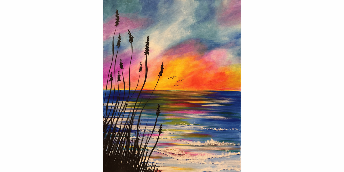 Serene Sunrise - Paint and Sip in Chicago | Classpop!\u2122
