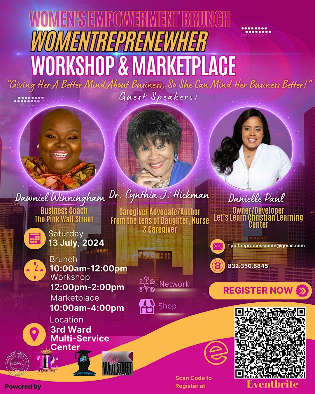 Women's Empowerment Brunch & WomEntrepreNewHer Workshop