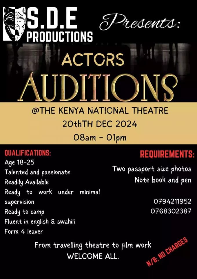 ACTORS AUDITIONS 