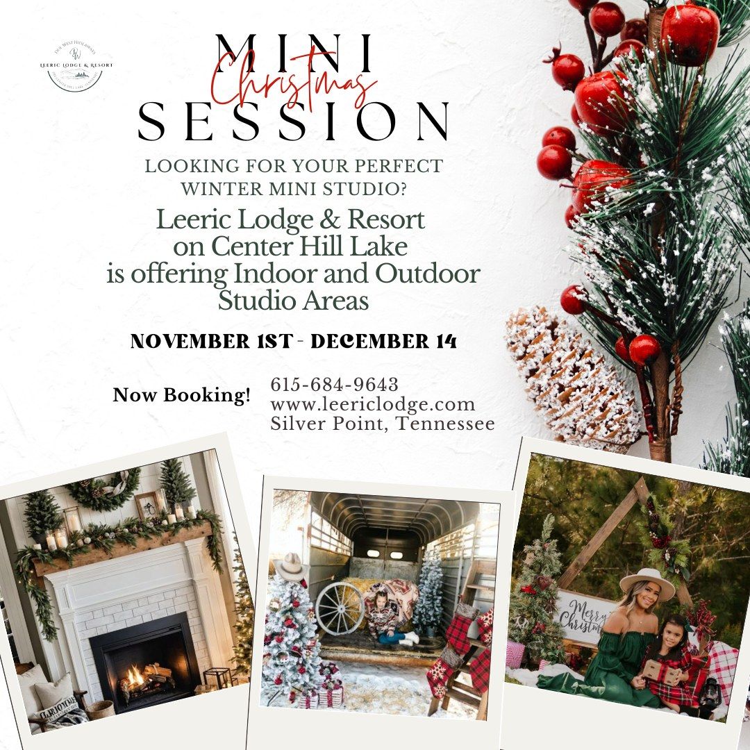 Christmas Photography Pop Up