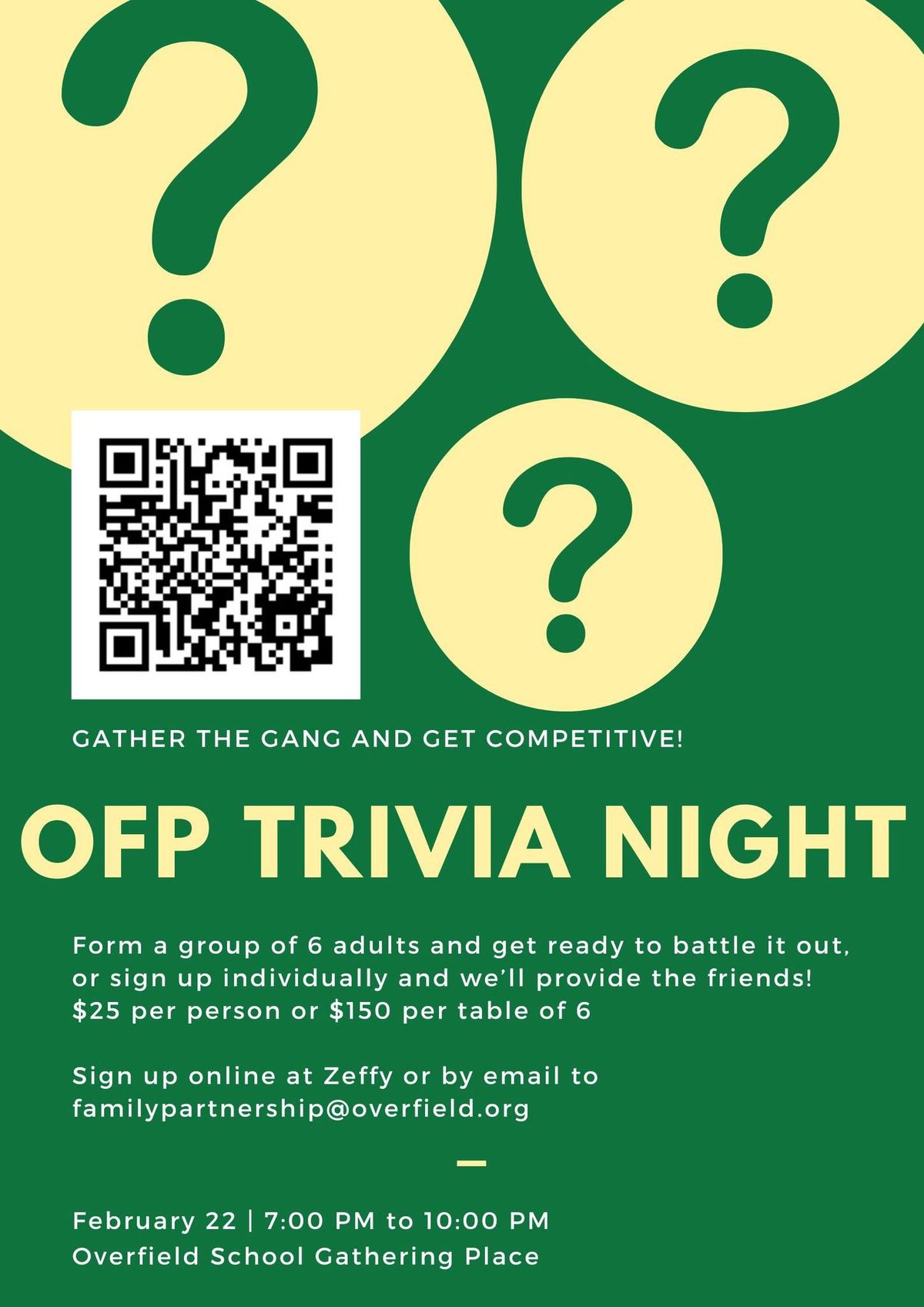 OFP Trivia Night