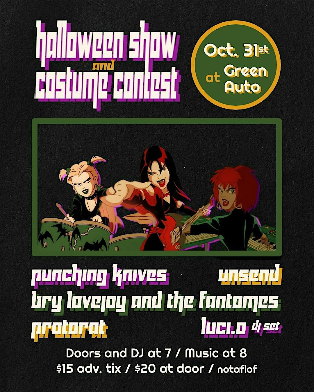 Halloween show & costume party!