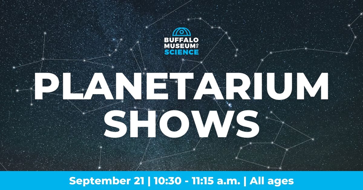 Planetarium Show: September (All ages)