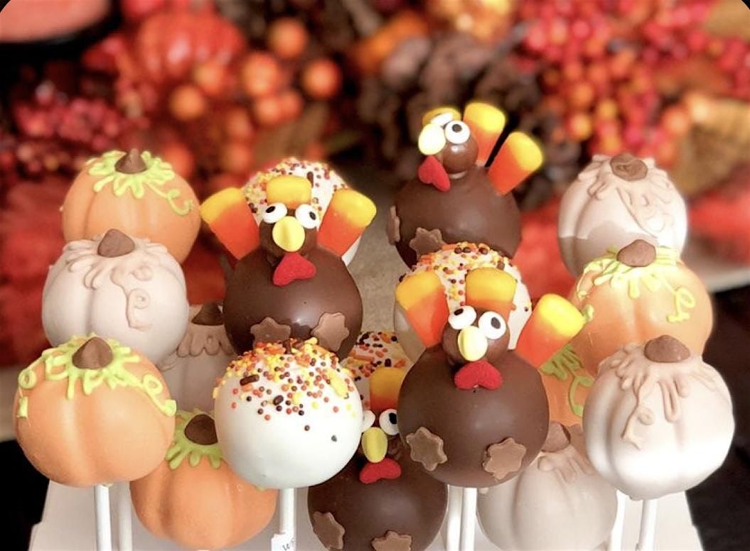 THANKSGIVING Cake Pop Workshop Class!