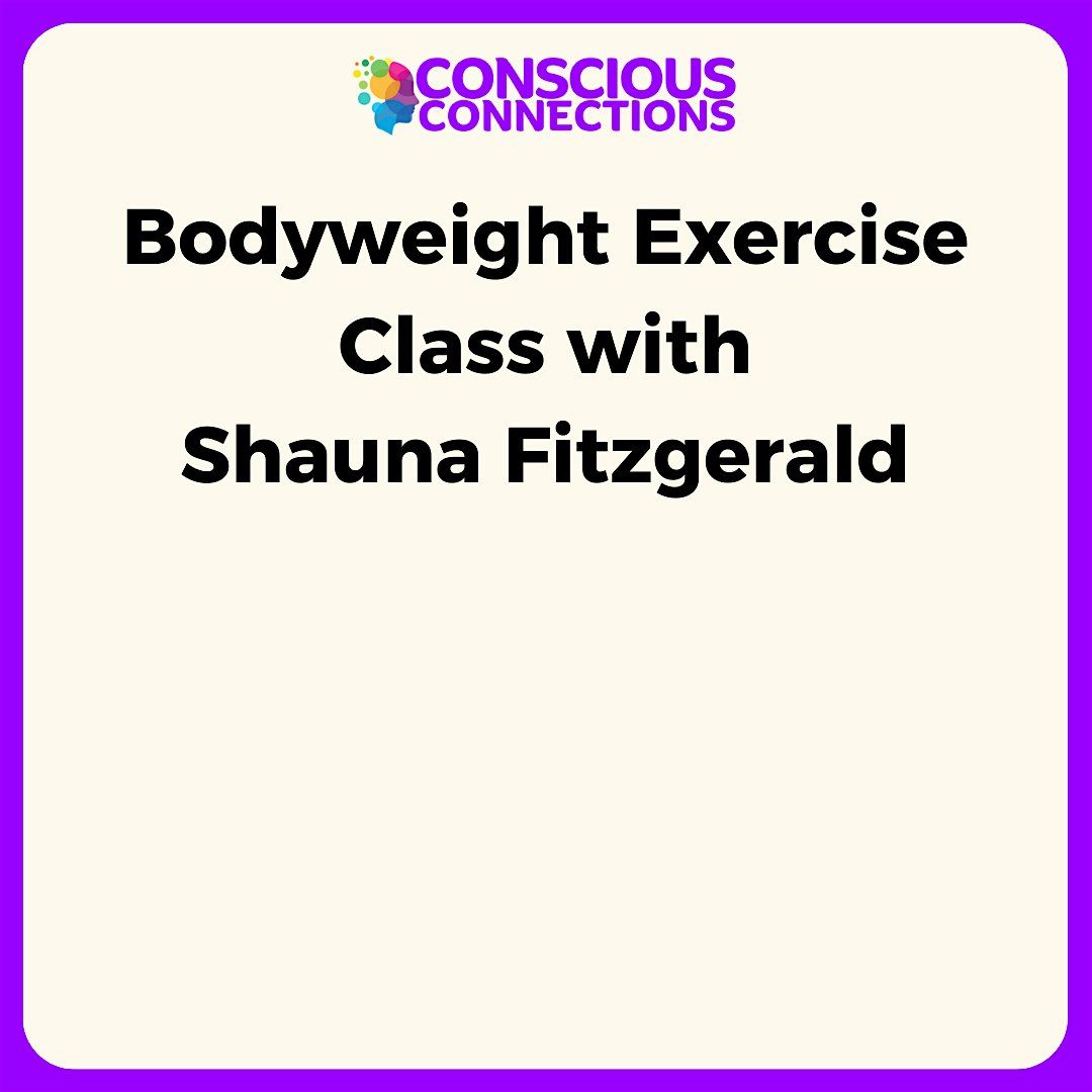 Bodyweight Exercise Class with Shauna Fitzgerald