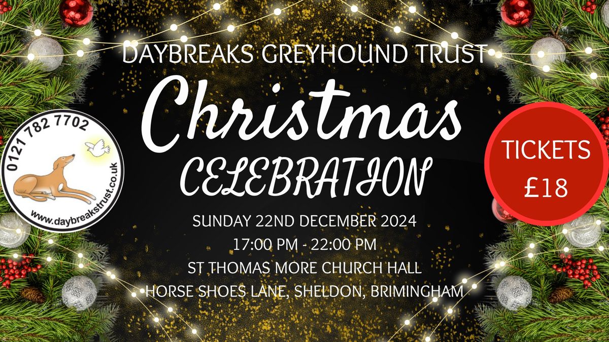 Daybreaks Greyhound Trust Christmas Celebration