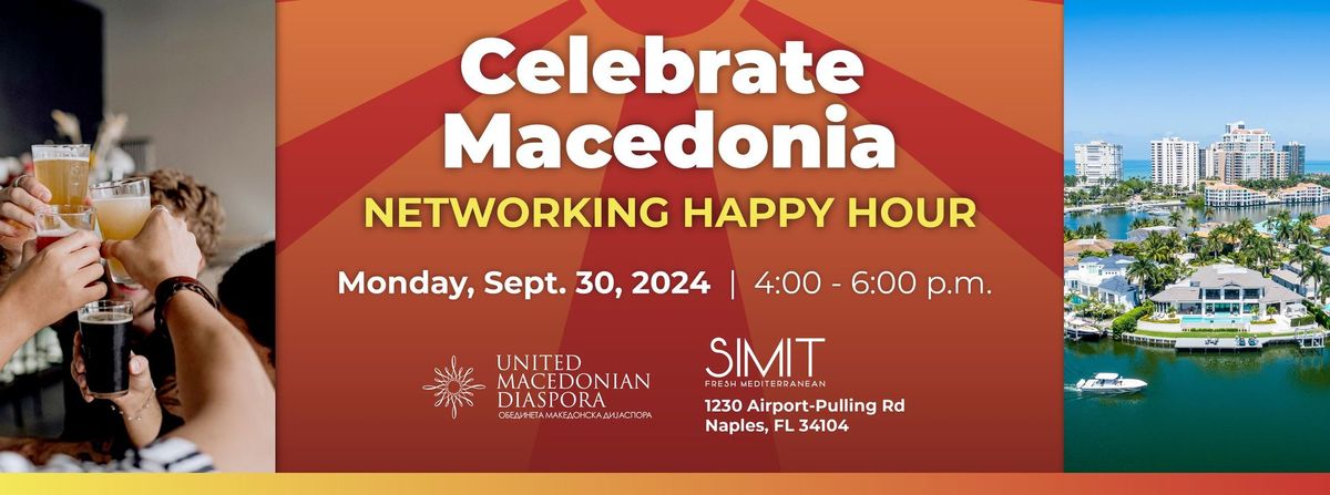 Celebrate Macedonia Naples Networking Happy Hour