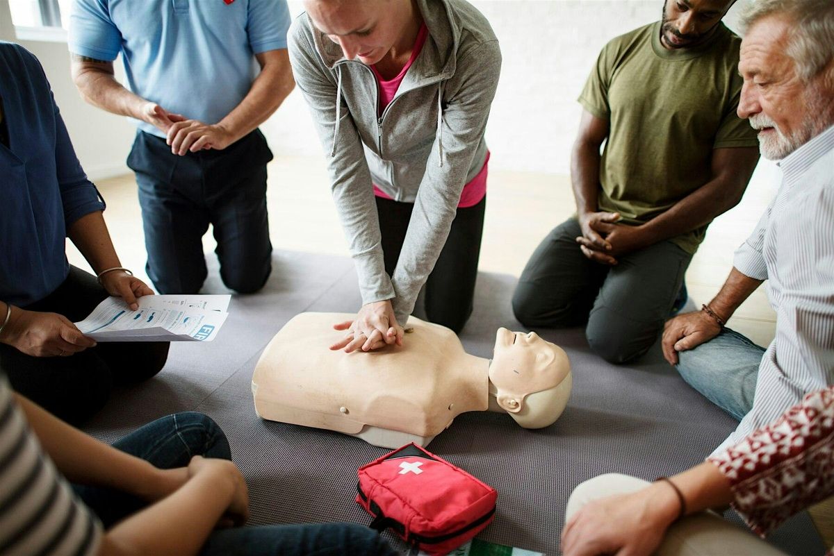 CPR for anyone 18  years of age or older who live or work in Hudson Co