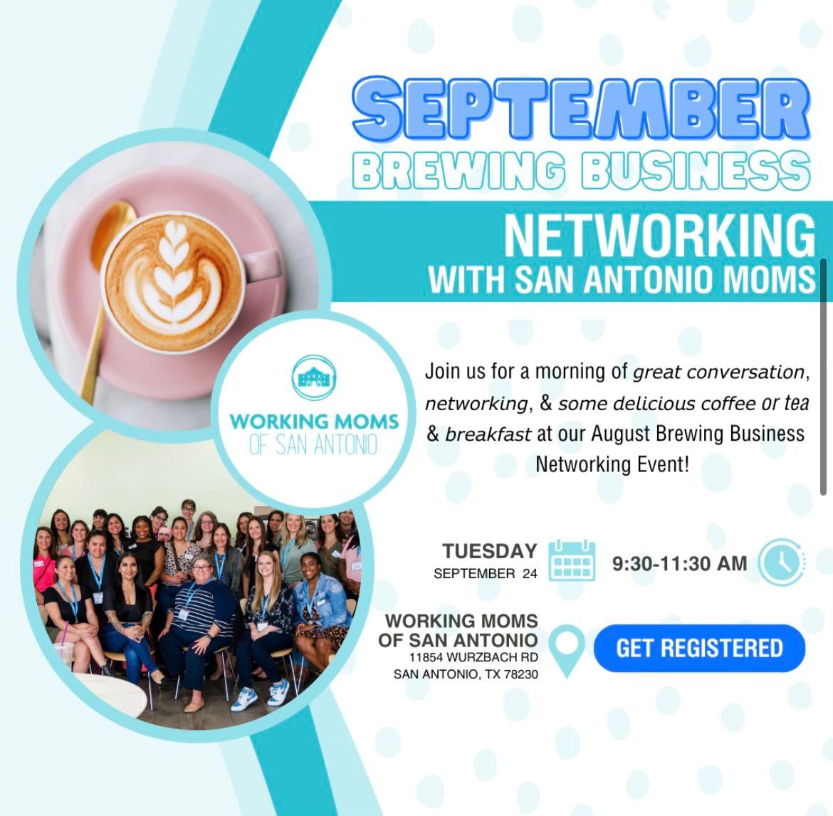 Working Moms of San Antonio September Brewing Business