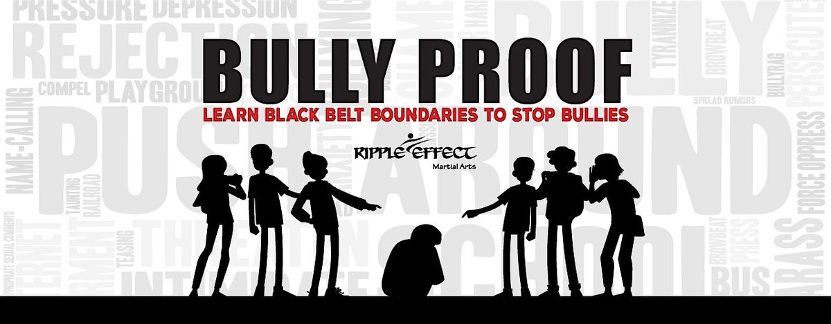 Bully Prevention Workshop - Black Belt Boundaries Stop Bullies