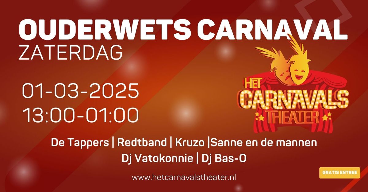 Ouderwets Carnaval en Kindercarnaval - Zaterdag 01 maart - Het Carnavalstheater