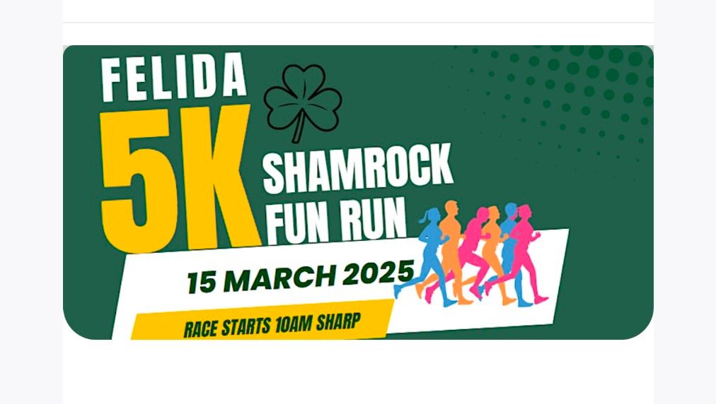 Mahoney\u2019s Felida 5k Shamrock \u2618\ufe0f Run 