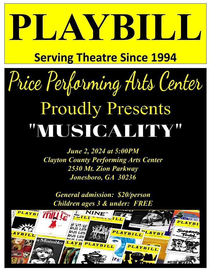 Price Performing Arts 30th Annual Spring Dance Concert:  "Musicality"