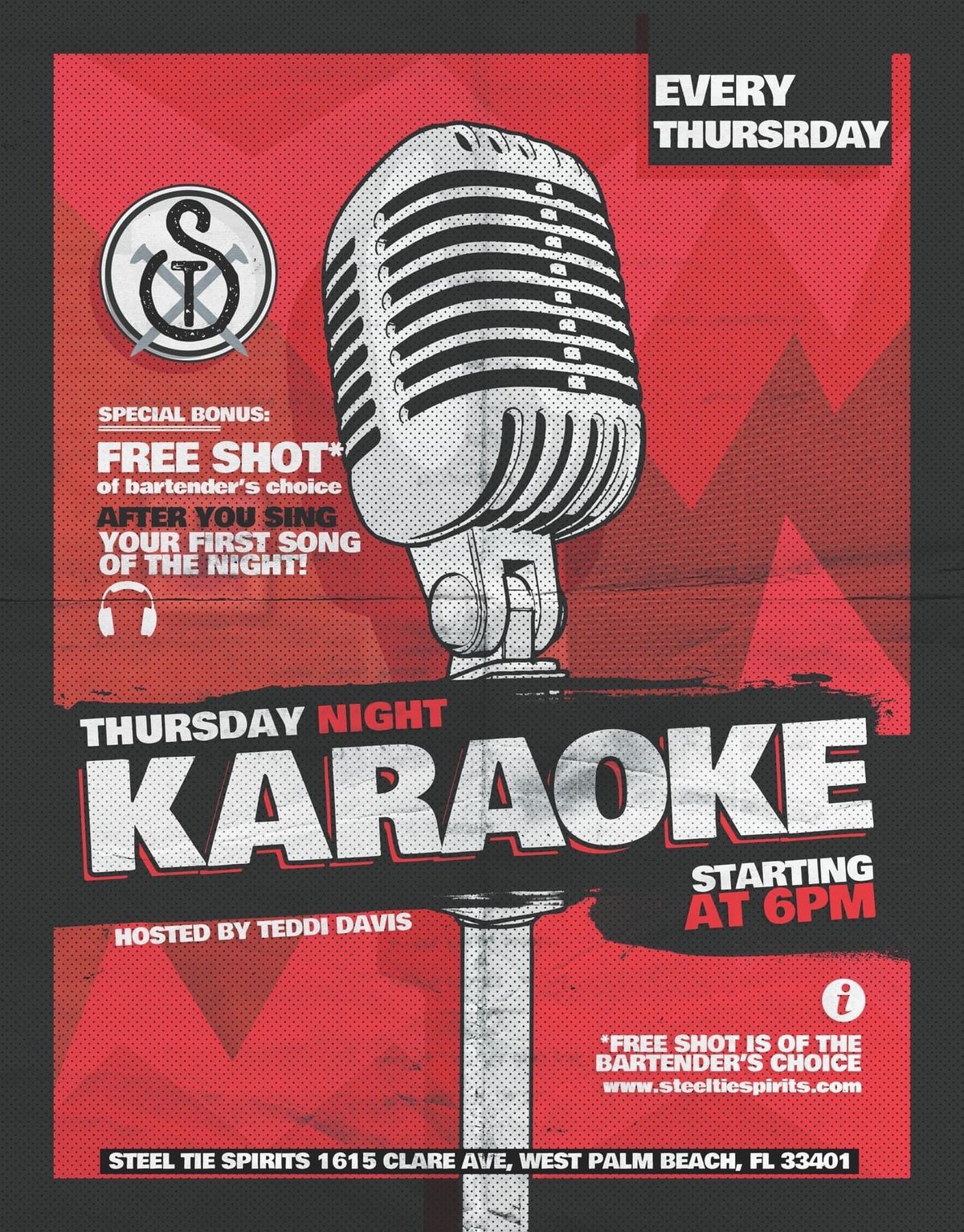 Karaoke Night @ Steel Tie 