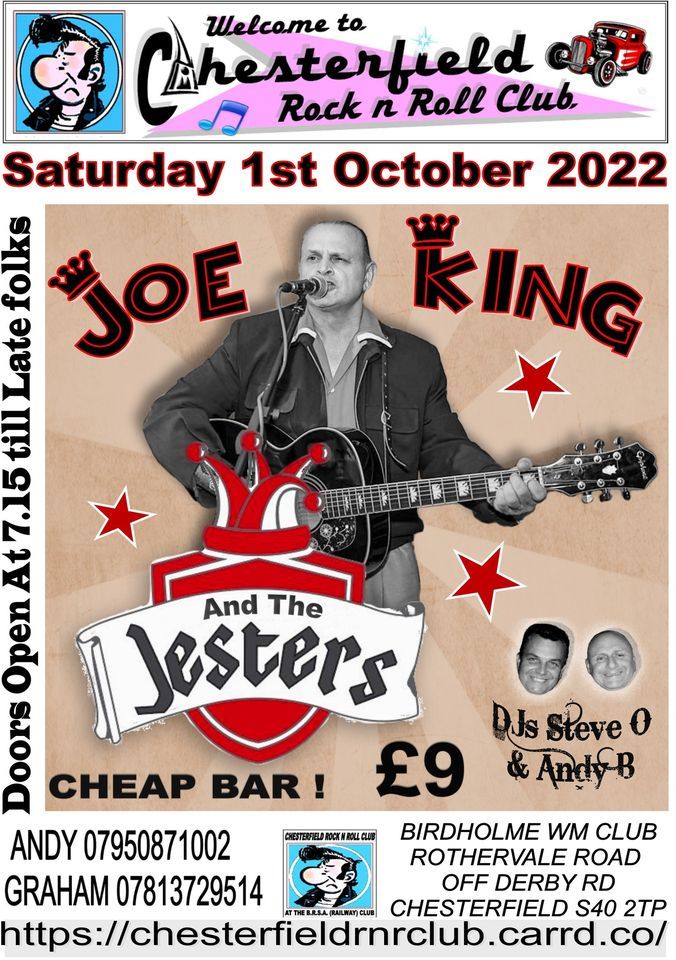 Joe King & The Jesters @ Chesterfield rock n roll club