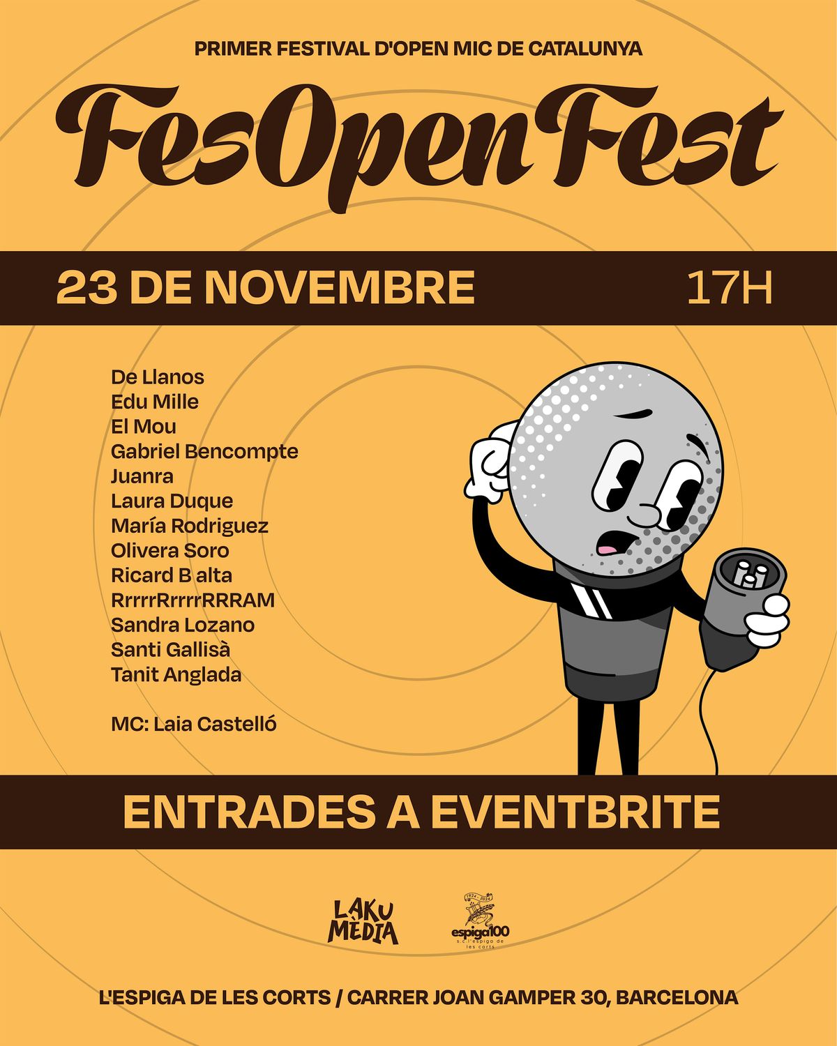 FesOpenFest - Dissabte 23 de novembre a les 17H