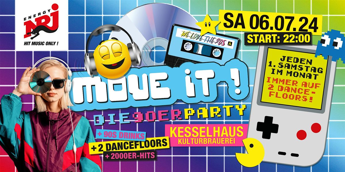 Move iT! \u2013 die 90er Party @ Kesselhaus