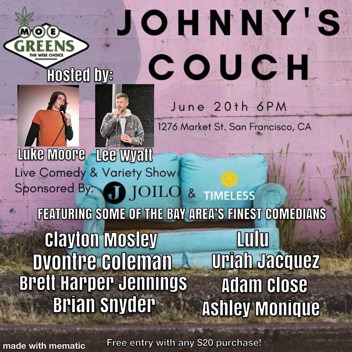 Johnny's Couch comedy show