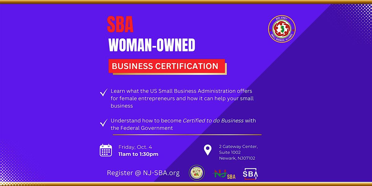 Women Owned Business Certification Workshop